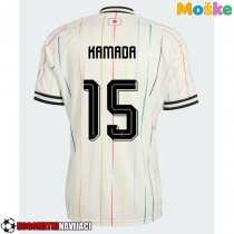 Moške Nogometnih dresov Japonska Daichi Kamada #15 Gostujoči SP 2026 Kratki rokavi
